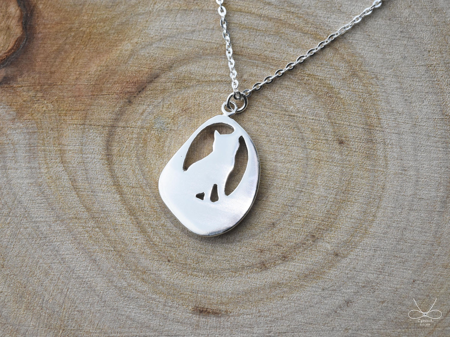 They are Family - 柴犬 | 純銀長項鍊 動物 狗狗 手作銀飾 - 飾品圖片第5張