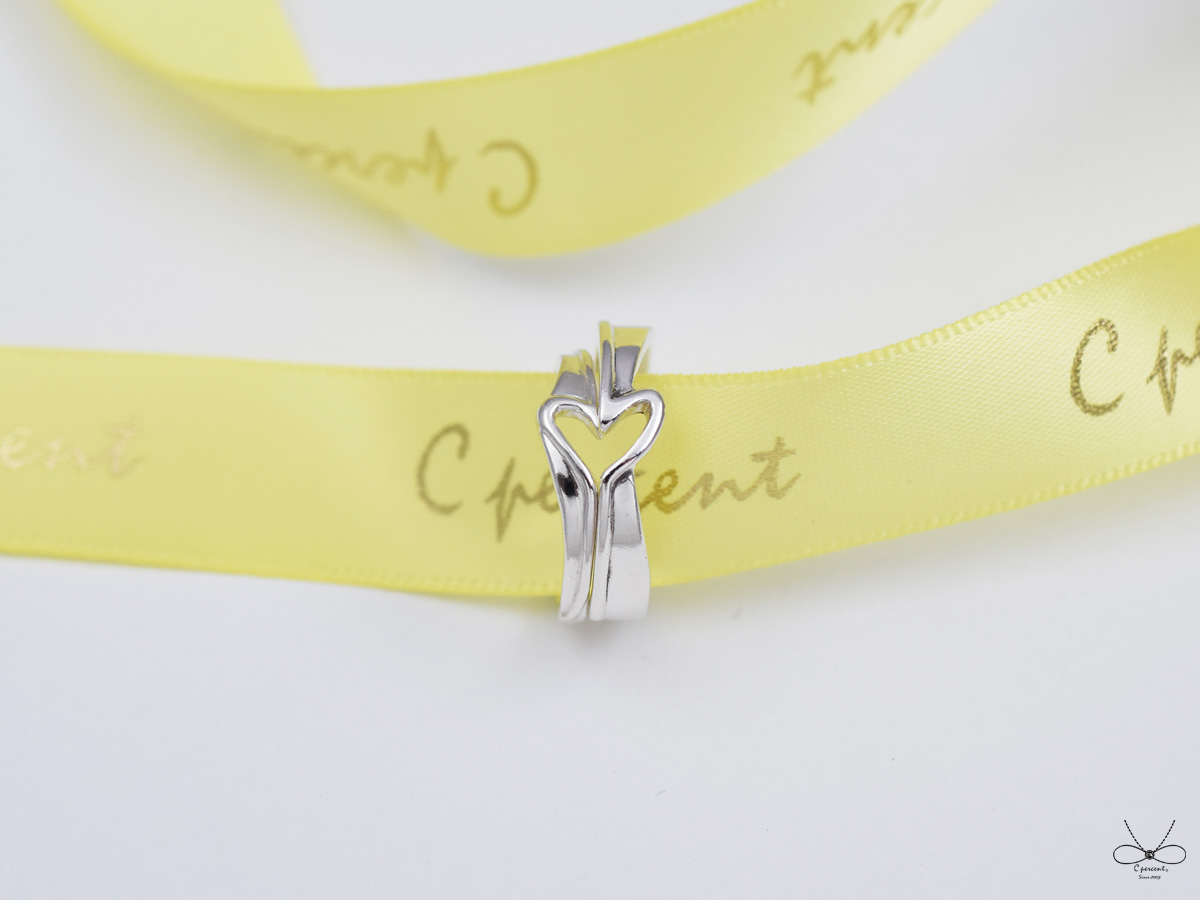 【客製刻字】心愛的 | 情侶對戒 925純銀戒指 手作銀飾 情人節禮物 - 飾品圖片第4張