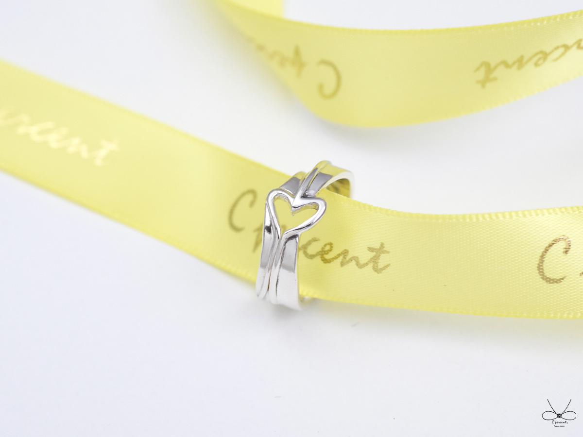 【客製刻字】心愛的 | 情侶對戒 925純銀戒指 手作銀飾 情人節禮物 - 飾品圖片第5張