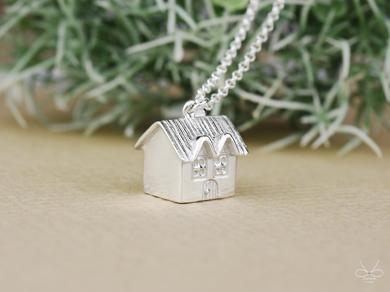 家 Home (純銀項鍊 銀飾) - 飾品圖片第2張