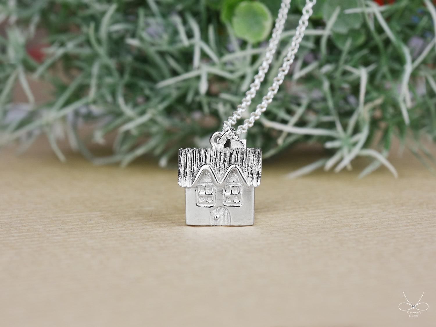 家 Home (純銀項鍊 銀飾) - 飾品圖片第3張