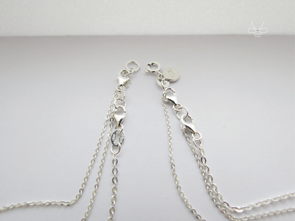 旅行去法國-3條多層次項鍊 (925純銀項鍊、銀飾) - 飾品圖片第4張