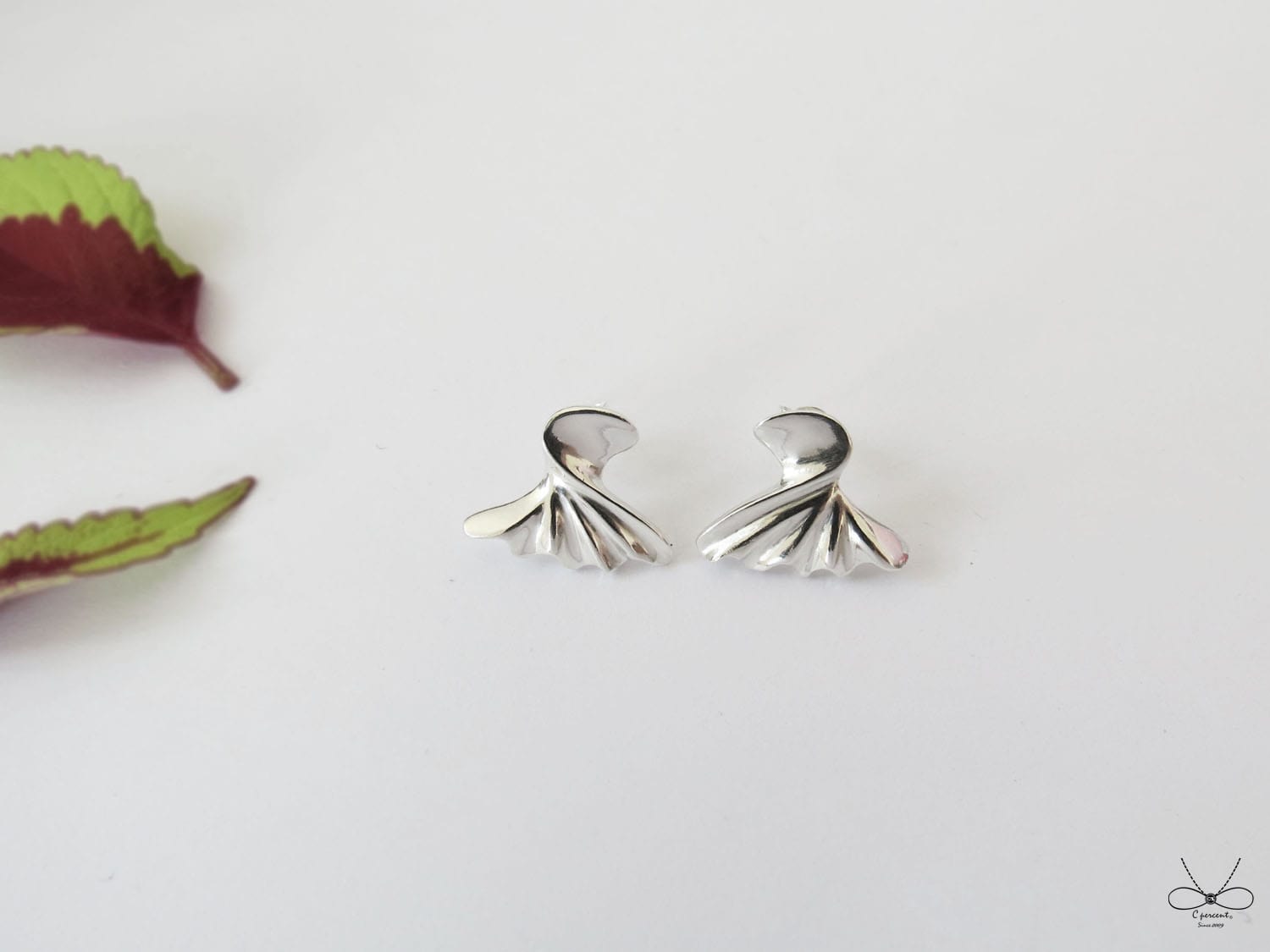 熱情佛朗明哥 | 純銀耳環 女款 簡約 手工銀飾 情人節禮物 - 飾品圖片第4張