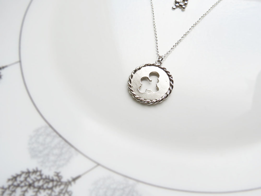 泡泡 - 美人魚公主系列 雙層項鍊 (純銀項鍊 銀飾) - 飾品圖片第3張