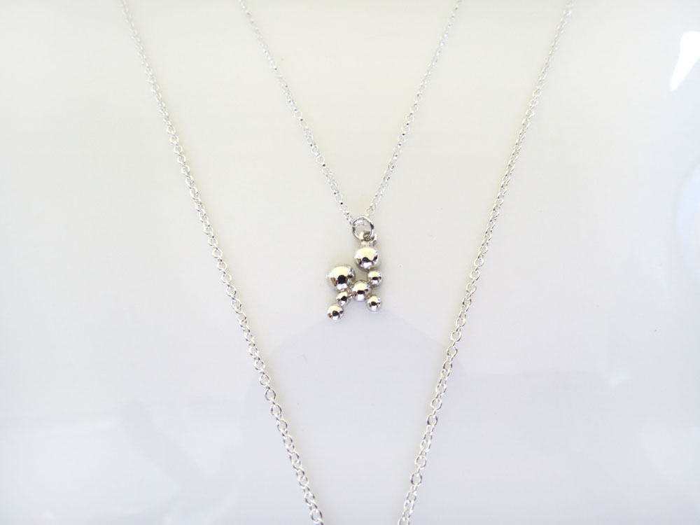 泡泡 - 美人魚公主系列 雙層項鍊 (純銀項鍊 銀飾) - 飾品圖片第2張