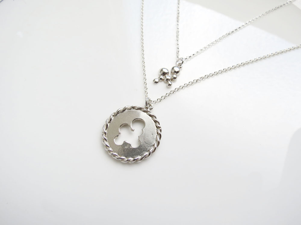 泡泡 - 美人魚公主系列 雙層項鍊 (純銀項鍊 銀飾) - 飾品圖片第1張